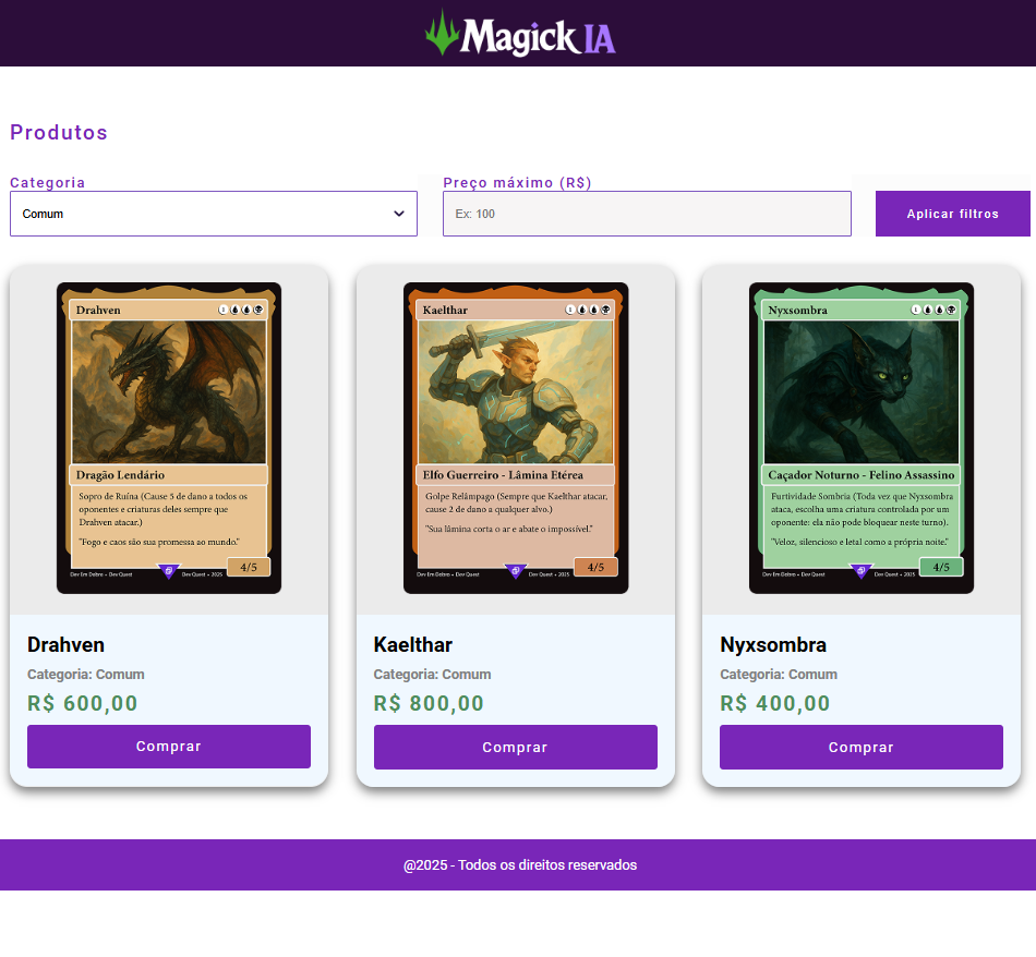 Projeto magick